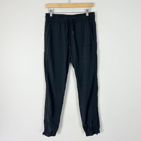 Aime Leon Dore Port Logo Nylon Pants Track Jogger Black Size Small Men's - Picture 1 of 5